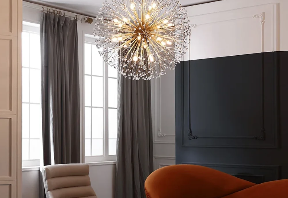 ceiling flush mount crystal chandelier