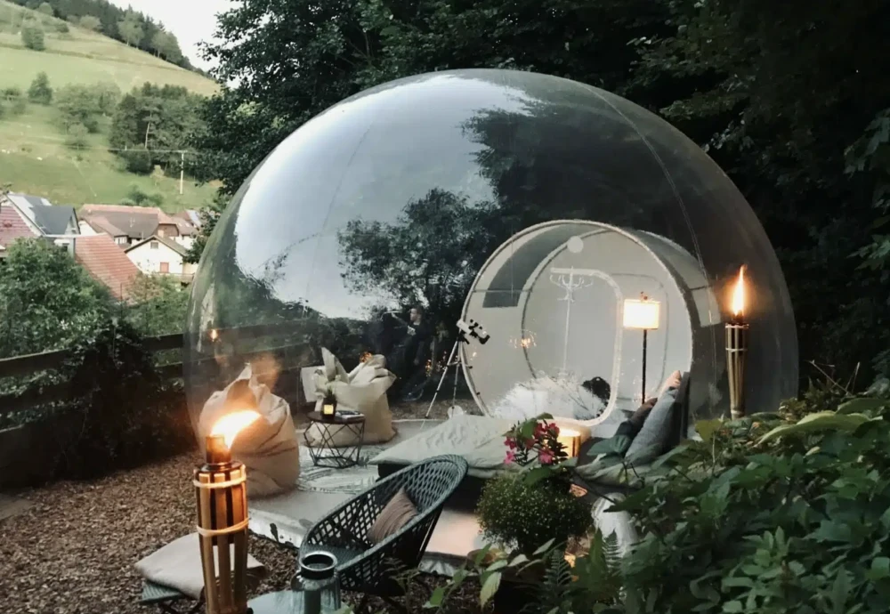 under the stars bubble tent