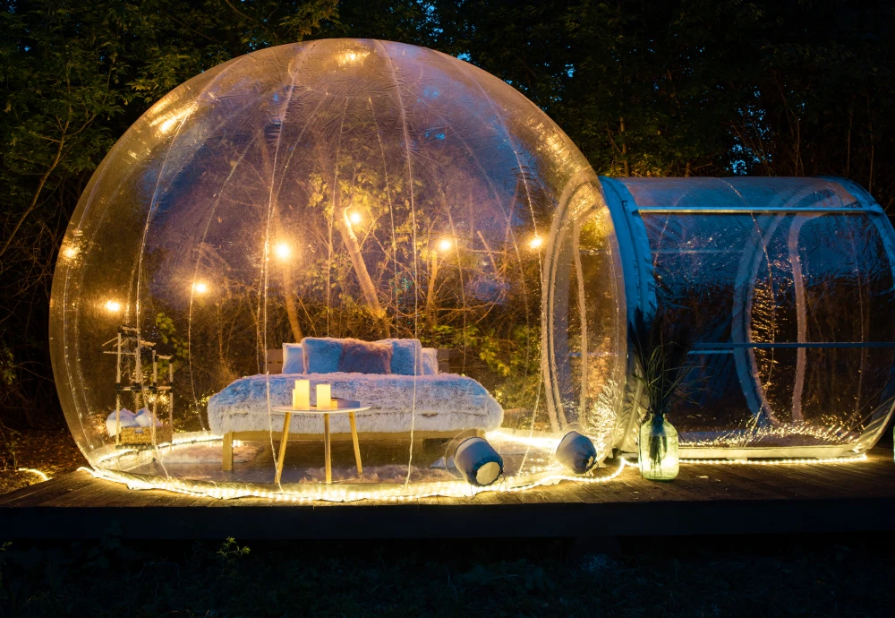 bubble tent dome outdoor