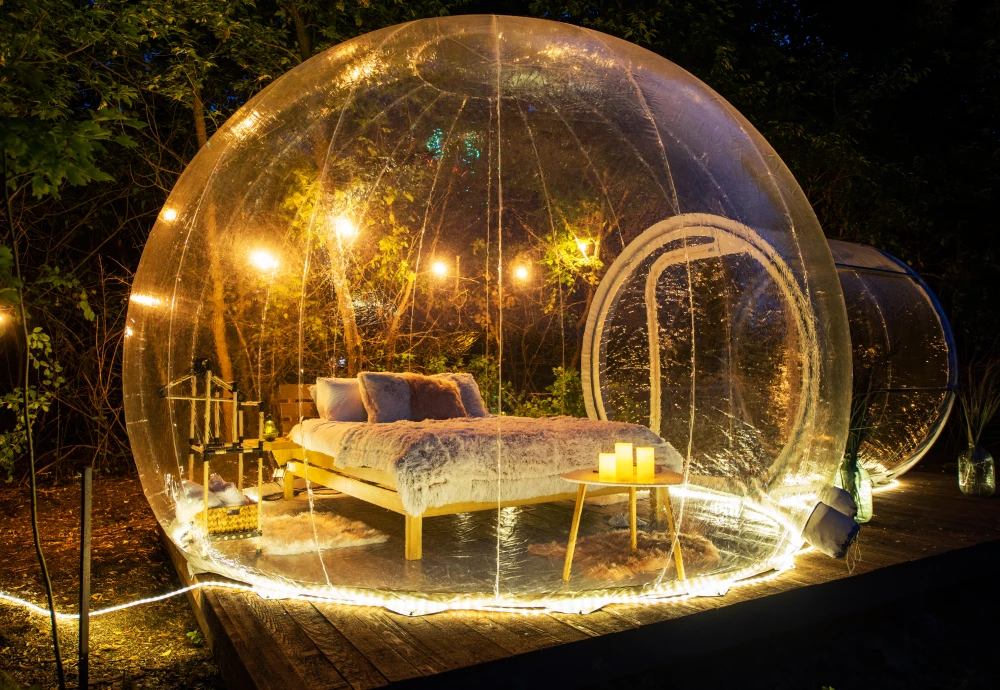 bubble tent dome