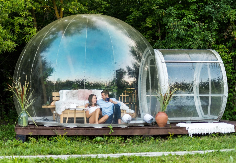 how to make your own bubble tent